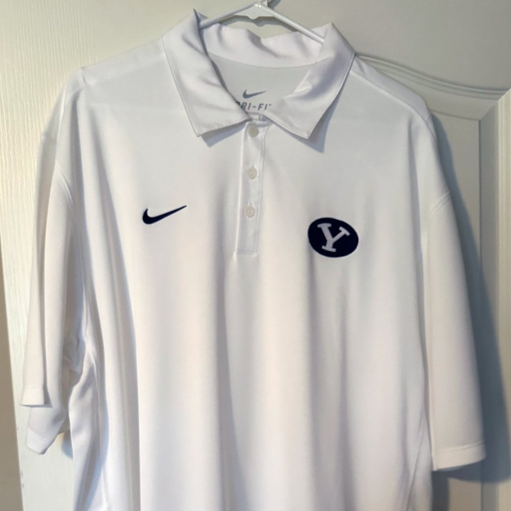 BYU Nike Dri-fit Polo
